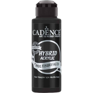 Cadence Hybrid Acrylic Multi-Surface Paint - Black 70ml