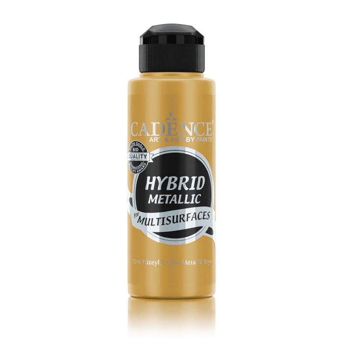 Cadence Hybrid Metallic Paint for Multi-Surfaces – Gold 70ml