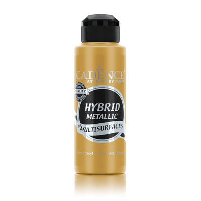 Cadence Hybrid Metallic Paint for Multi-Surfaces – Gold 70ml