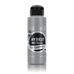 Cadence Hybrid Metallic Paint for Multi-Surfaces – Silver 70ml