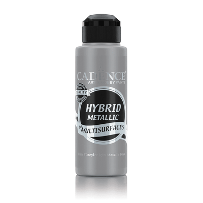 Cadence Hybrid Metallic Paint for Multi-Surfaces – Silver 70ml