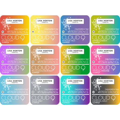 Cloud 9 Interference Blending Ink Pad Complete Collection - Release 2 (12 colours)