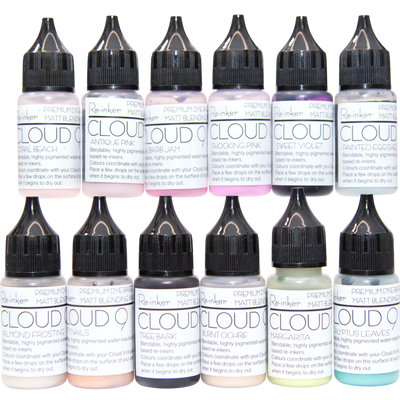 Cloud 9 Complete Matt Blending Ink Pad Reinkers - Release 2