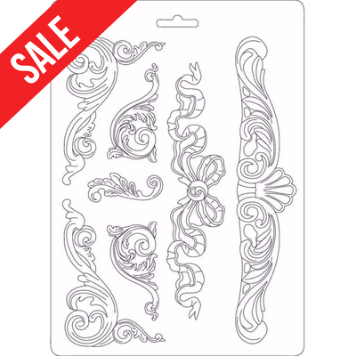 Stamperia MaxiMould A4 - Classic Decorations