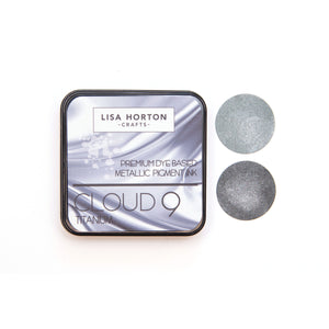 Lisa Horton Crafts Cloud 9 Metallic Ink Pad - Titanium