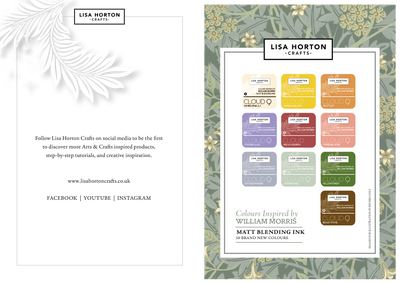 The Inspired by William Morris Ink pad Guide