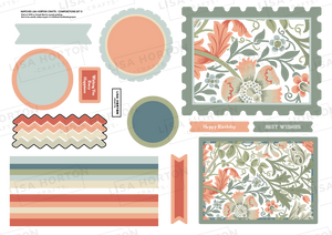 Compositions D William Morris Inspired – 22 Designs