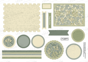 Compositions D William Morris Inspired – 22 Designs