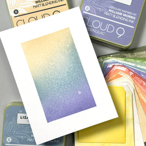 Inspired by William Morris' Cloud 9 Matt Blending Ink Pads - Release 1