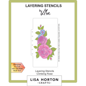 Climbing Rose DL Layering Stencils