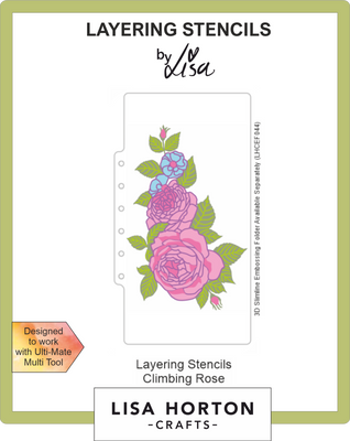 Climbing Rose DL Layering Stencils