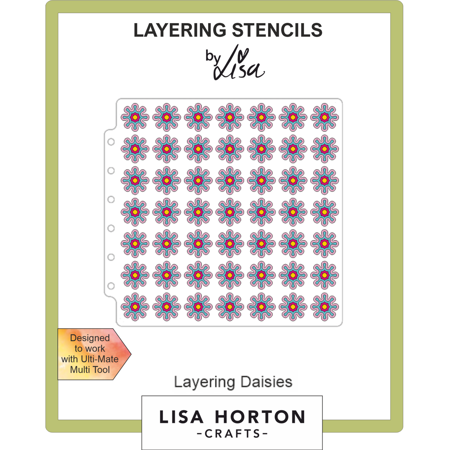 Layering Daisies 6