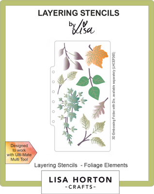 Foliage Elements DL Layering Stencils