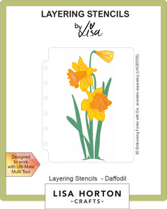 Daffodil DL Layering Stencils
