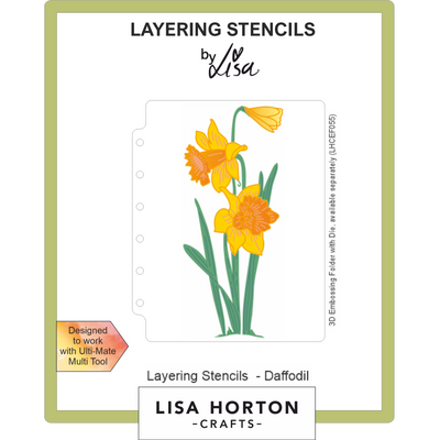 Daffodil DL Layering Stencils