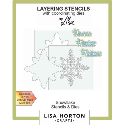Snowflake Layering Stencils and Dies