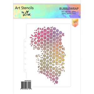 Bubblewrap A5 Stencil