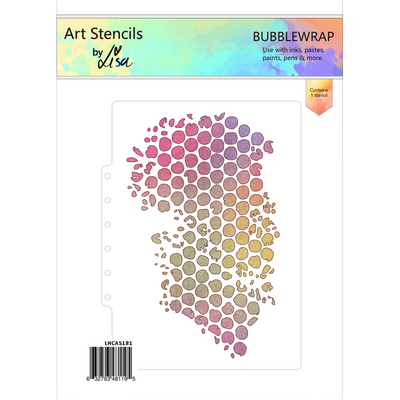 Bubblewrap A5 Stencil