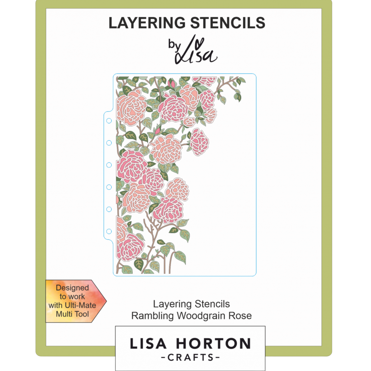 Rambling Woodgrain Rose 5
