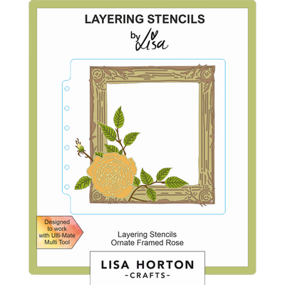 Ornate Framed Rose 6