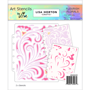 Flourish Florals Stencil