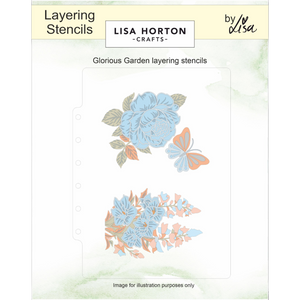 Glorious Garden Layering Stencils with BONUS Dies