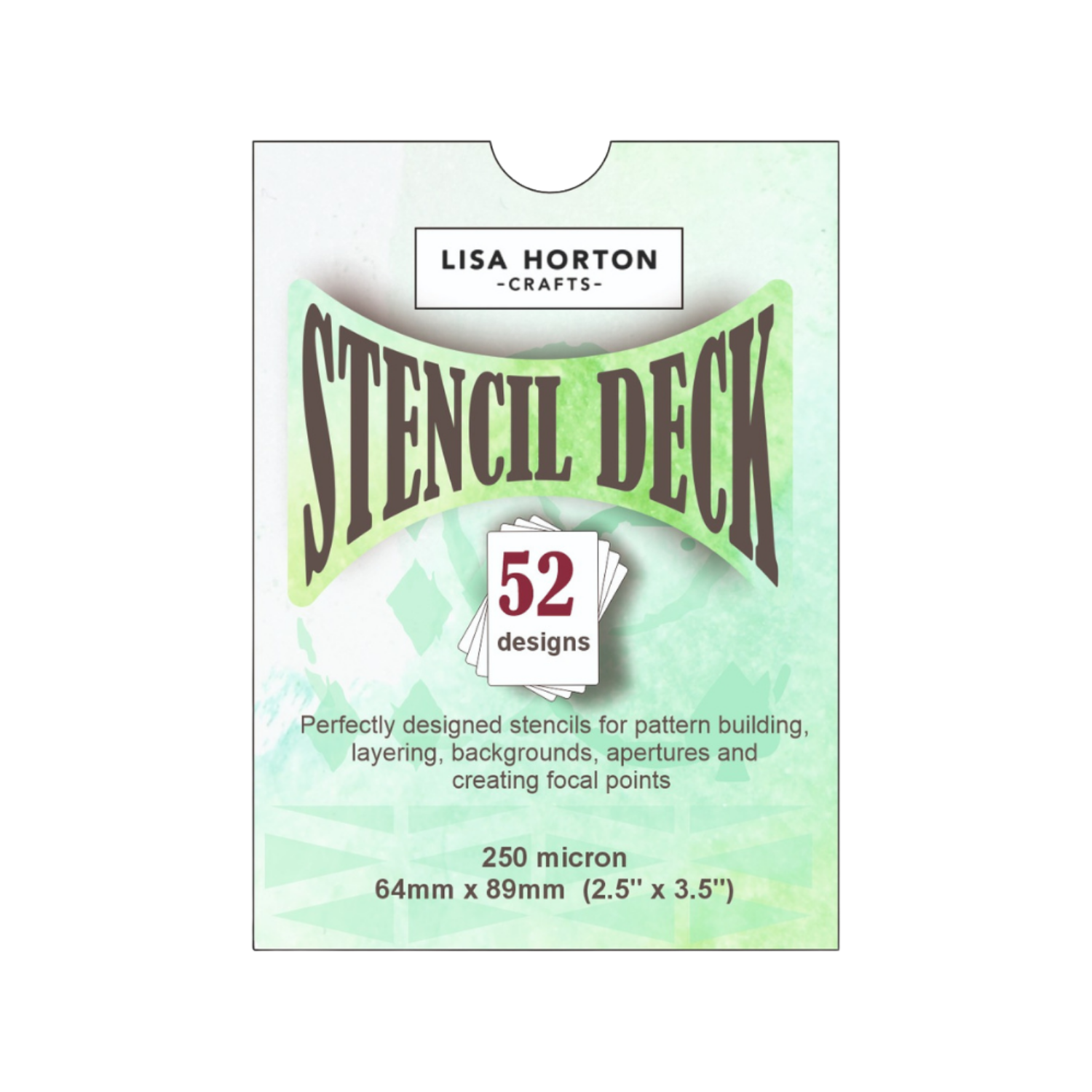 The Stencil Deck - Volume 1 - 52 Individual Stencils