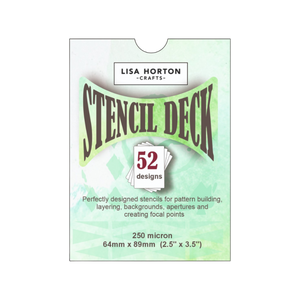 The Stencil Deck - Volume 1 - 52 Individual Stencils
