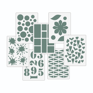 Lisa Horton Crafts The Stencil Deck - Volume 1 - 52 Individual Stencils