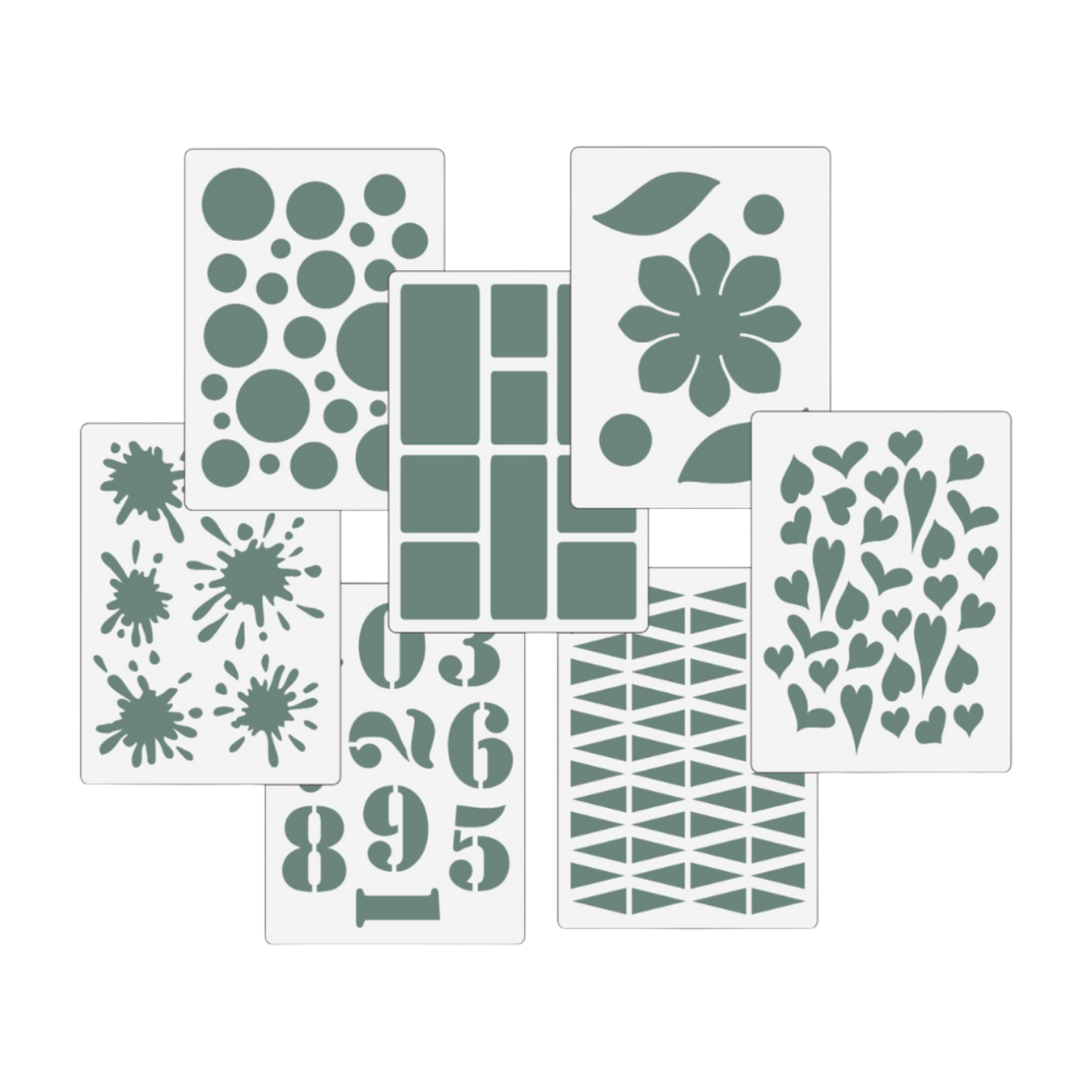 The Stencil Deck - Volume 1 - 52 Individual Stencils