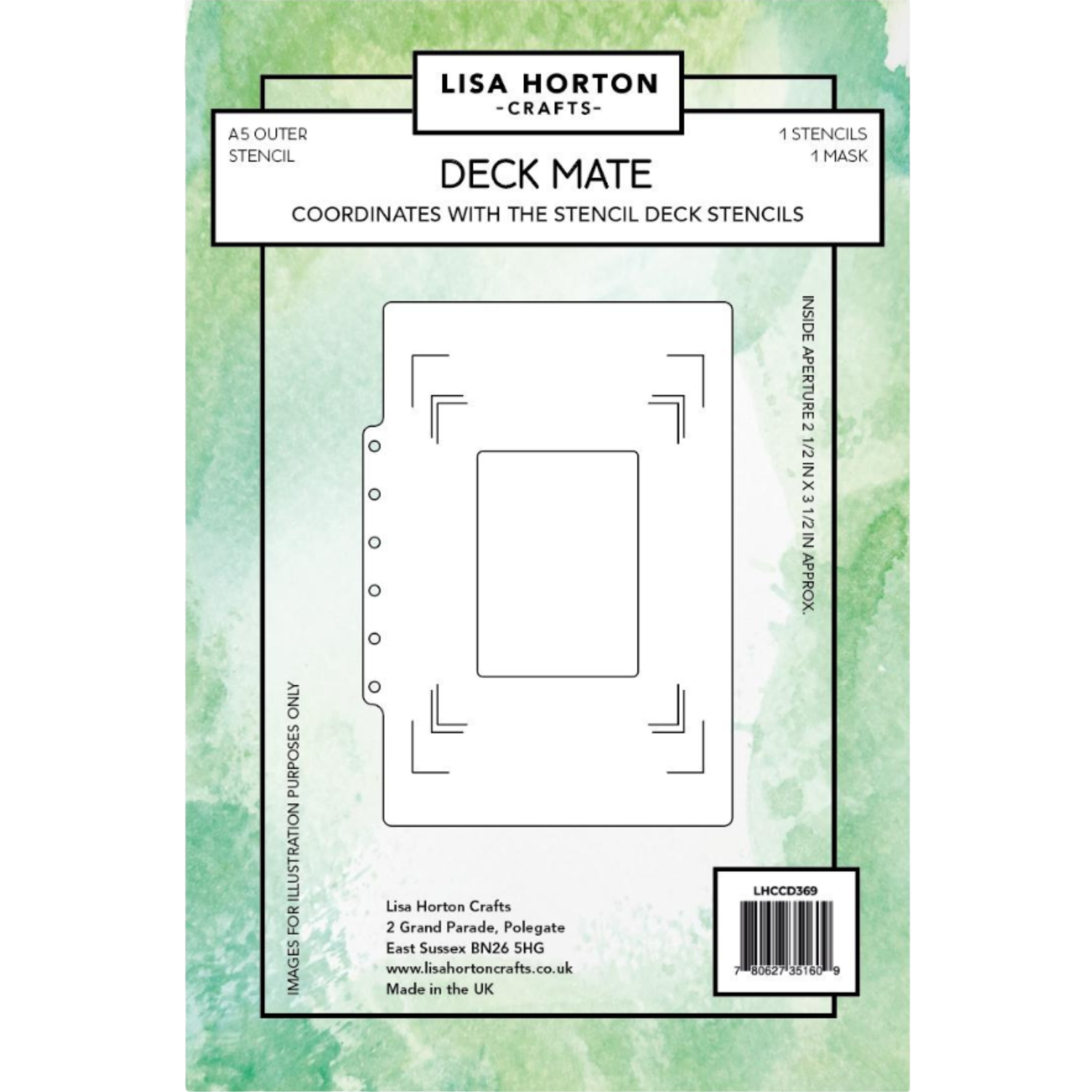 Deck Mate Stencil Mask - Coordinates with the Stencil Deck