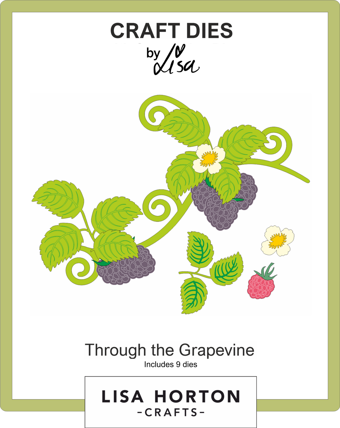 Through the Grapevine Die Set