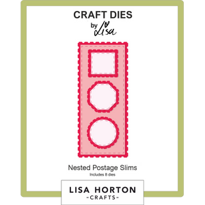 Nested Postage Slims Die Set