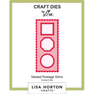 Nested Postage Slims Die Set