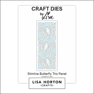 Lisa Horton Crafts Slimline Butterfly Trio Die Set