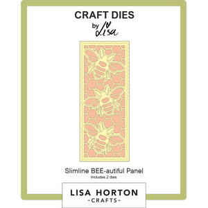 Slimline Bee-autiful Panel Die Set