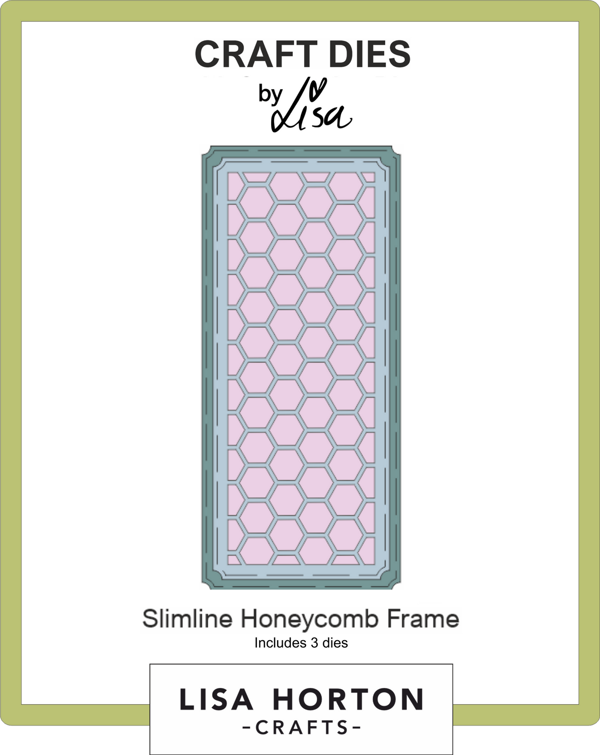 Slimline Honeycomb Die Set