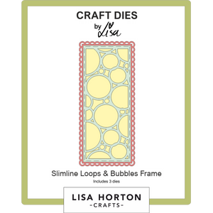 Slimline Loops and Bubbles Frame Die Set