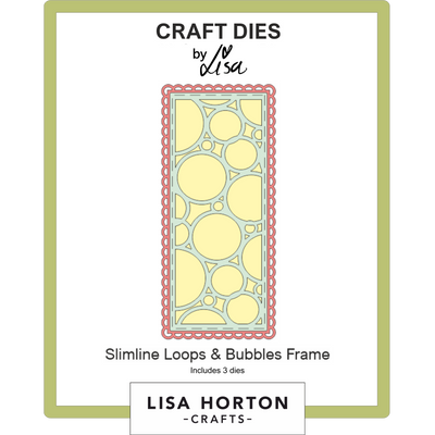 Slimline Loops and Bubbles Frame Die Set