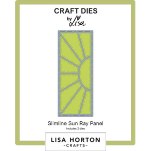 Slimline Sun Ray Panel Die Set