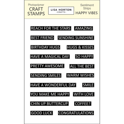 Sentiment Strips - Happy Vibes