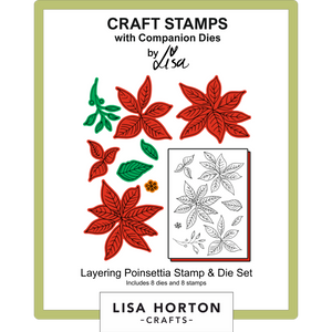 Layering Poinsettia Stamp and Die Set