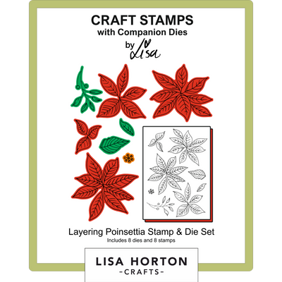 Layering Poinsettia Stamp and Die Set