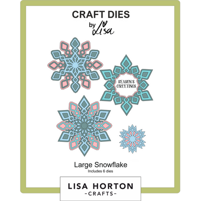 Large Snowflake Die