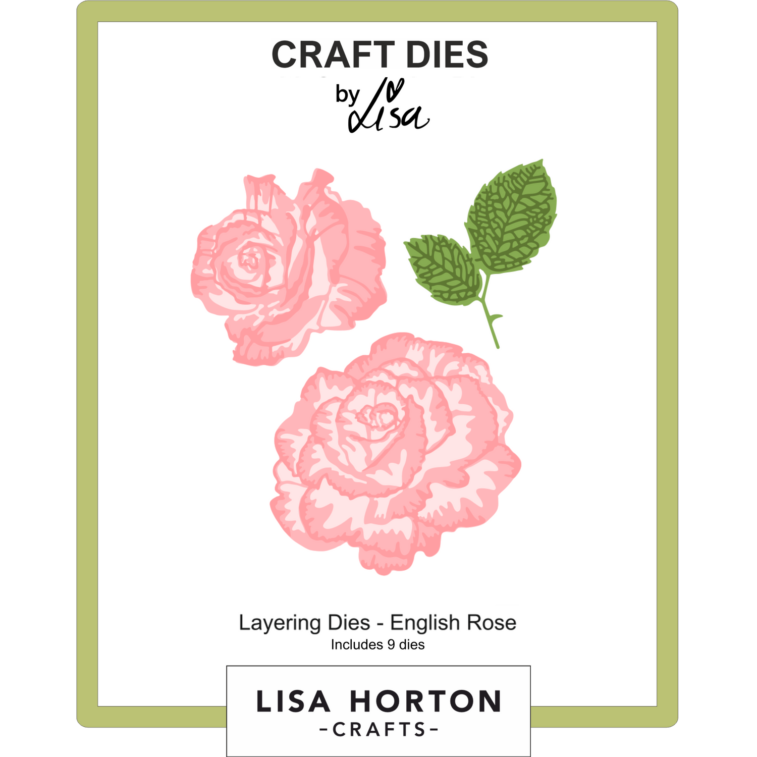 Layering Dies - English Rose