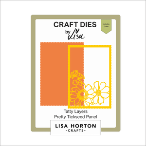 Lisa Horton Crafts Pretty Tickseed Panel Die