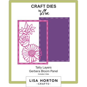 Gerbera Bloom Panel Die