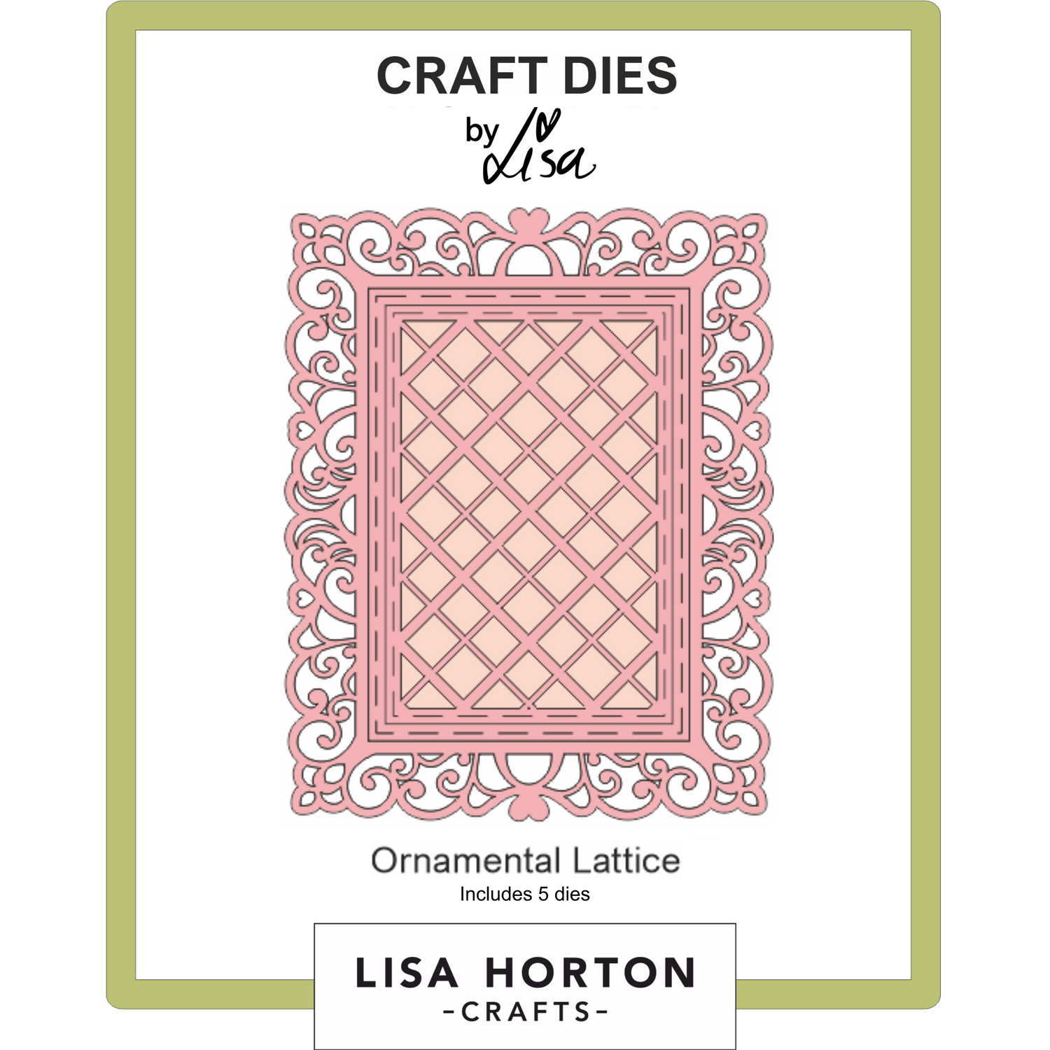 Ornamental Lattice Die Set