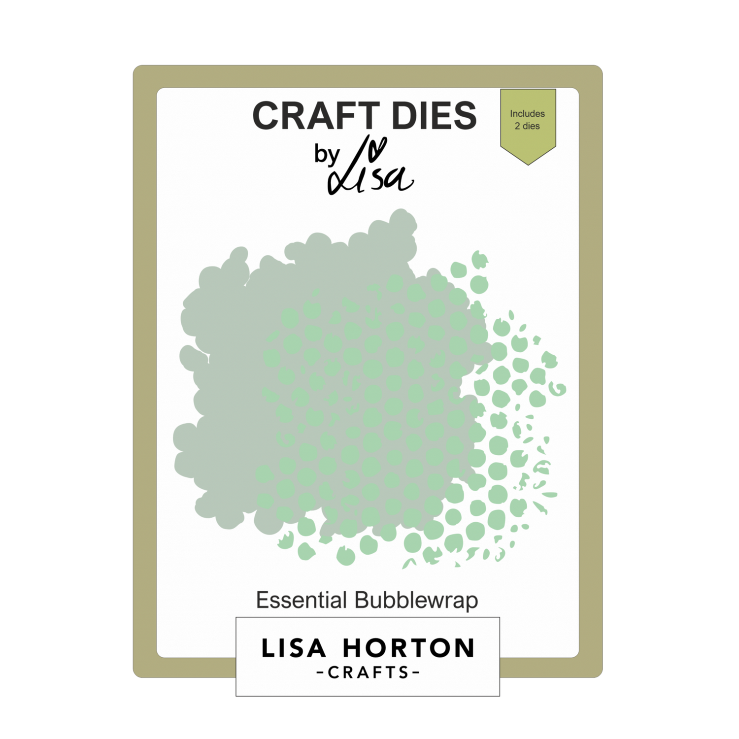 Lisa Horton Crafts Essential Bubblewrap Die