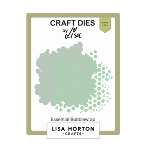 Lisa Horton Crafts Essential Bubblewrap Die